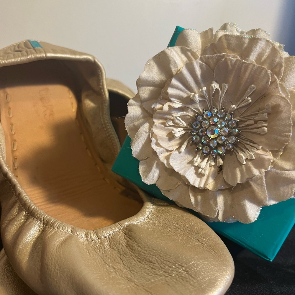 Tieks Champagne Size 10